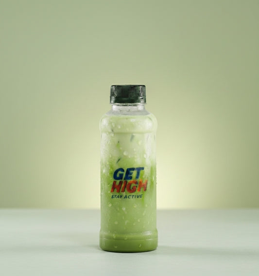 ⚡ High Matcha Latte